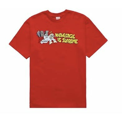 Supreme Knowledge Tee Red - Dousedshop