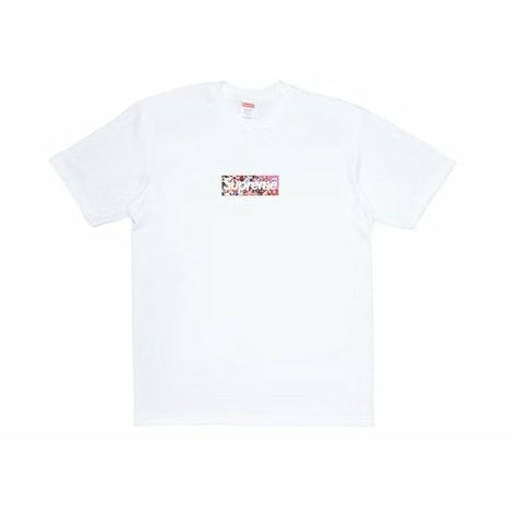 Supreme Takashi Murakami COVID-19 Relief Box Logo Tee White - Dousedshop