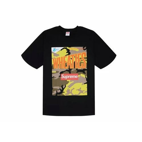 Supreme Wheaties Tee Black - Dousedshop