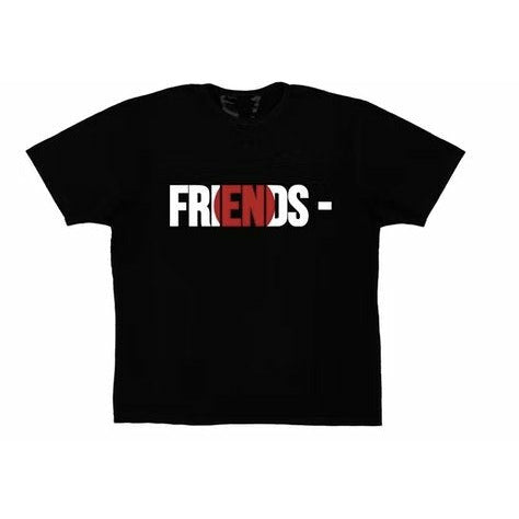 Vlone FRIENDS JPN T-shirt Black - Dousedshop