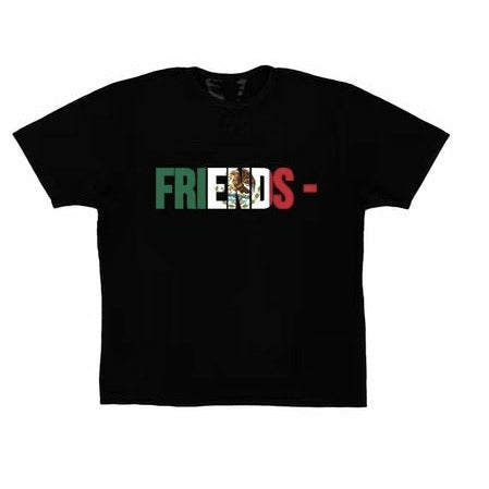 Vlone FRIENDS MEX T-shirt Black - Dousedshop